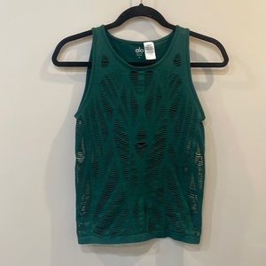 Alo high neck seamless tank size M